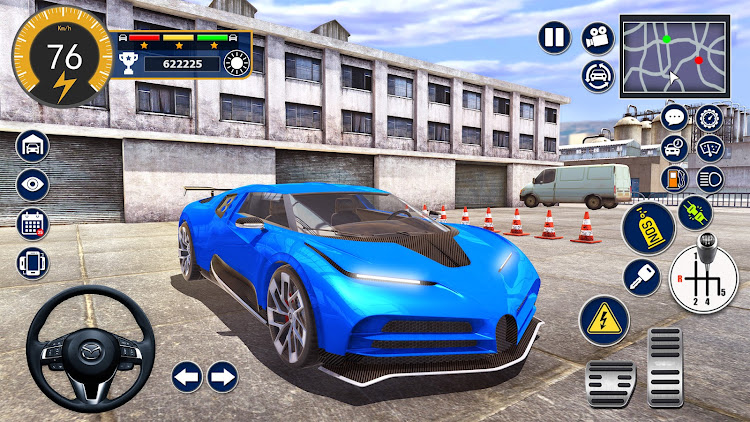 #4. Super Car Games 3D Simulator (Android) By: Trioz Studio