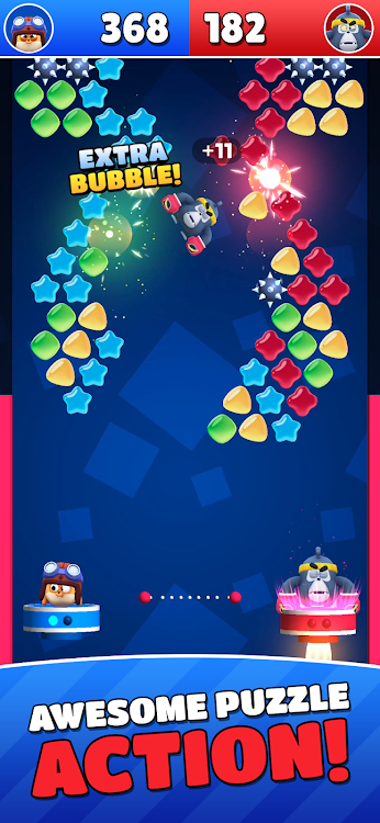 #2. Bubble Stars (Android) By: PixelPie Games