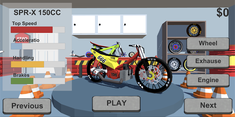 #2. Real Drag Bikers Racing (Android) By: All U Need