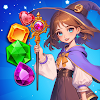 Jewel adventure match 3 witch icon