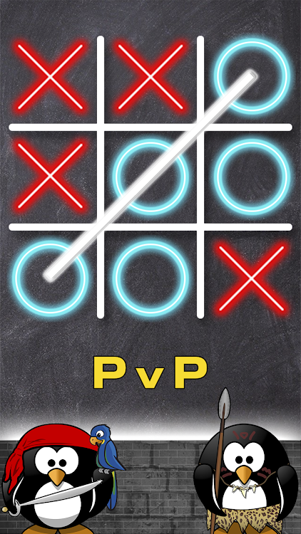 #3. Tic Tac Toe Online puzzle xo (Android) By: AlmaTime Brain Games