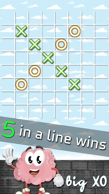 #4. Tic Tac Toe Online puzzle xo (Android) By: AlmaTime Brain Games