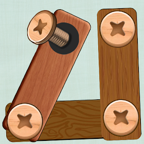 Nuts And Bolts Wood Puzzle