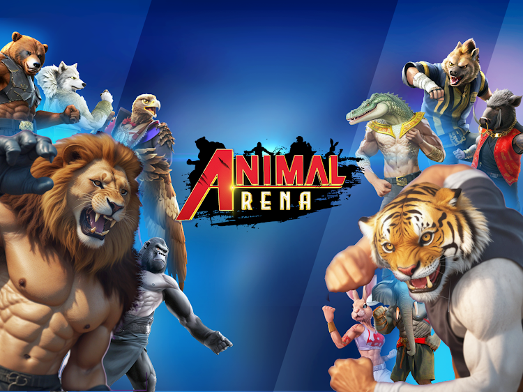 #7. Animals Arena: Fighting Games (Android) By: Supercode Games