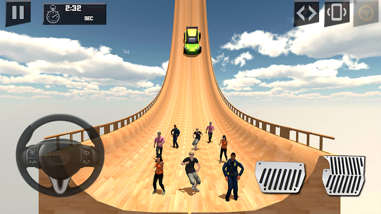 #8. Crazy Mega Ramp With Friends (Android) By: Bala Games