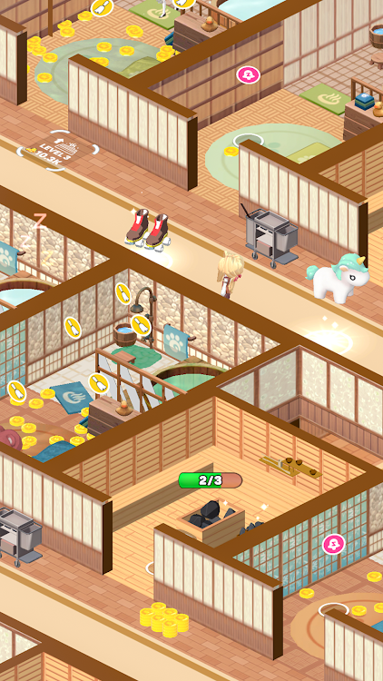 #2. Kawaii Hot Spring: Idle Tycoon (Android) By: Imba Global