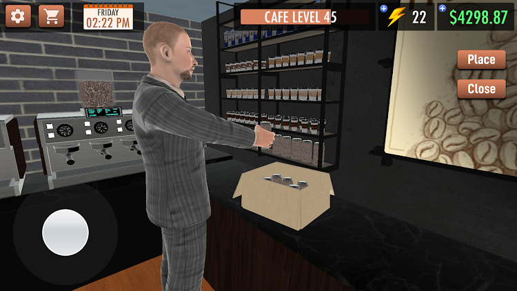 #6. Coffee Shop Simulator Game 3D (Android) By: BloomBig Games