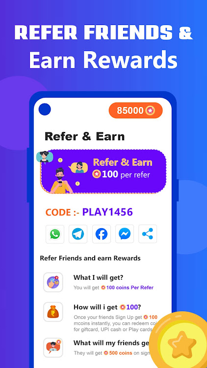 #7. mGAMEE - Games & Earn Money (Android) By: ek Startup, India ke liye!