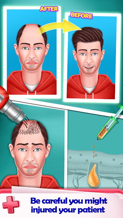 #2. Hair Transplant Surgery (Android) By: AKKI GAMES