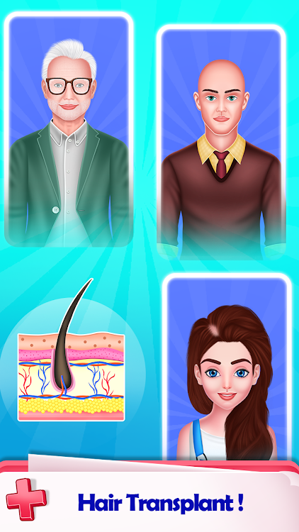 #3. Hair Transplant Surgery (Android) By: AKKI GAMES