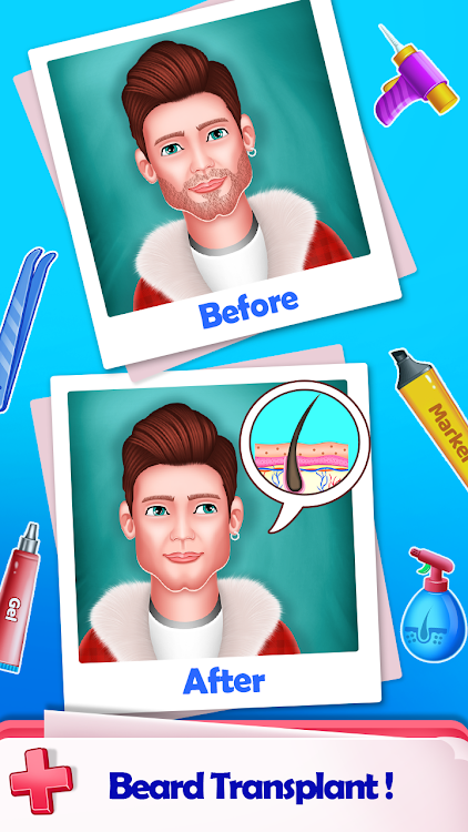 #4. Hair Transplant Surgery (Android) By: AKKI GAMES