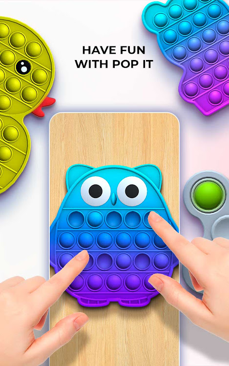 #5. Antistress Games: Slime Pop It (Android) By: A A G BROTHERS SOFTWARE DESIGN