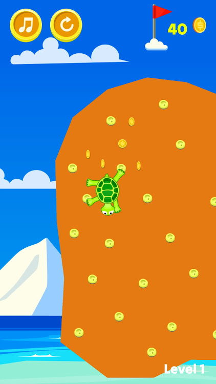 #6. Climbing Turtle (Android) By: Tuga Studios