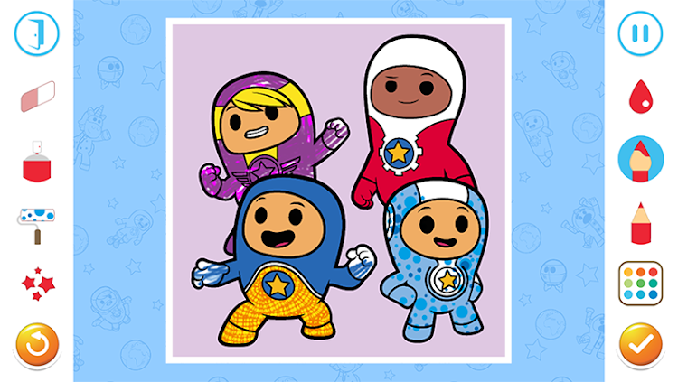 #2. Go Jetters Colouring (Android) By: BBC Studios Distribution Ltd.