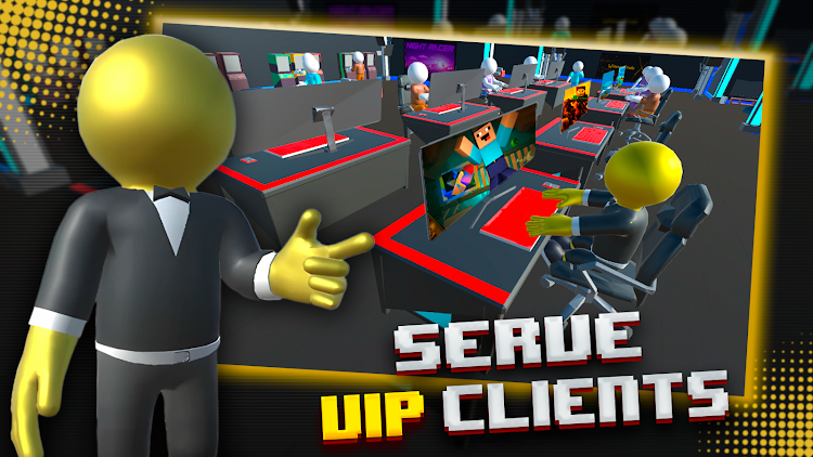 #3. Internet Cafe Tycoon (Android) By: Welwise Studio