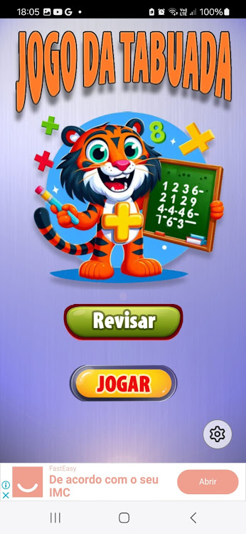 #2. Math Table Game (Android) By: Jurandir Oliveira