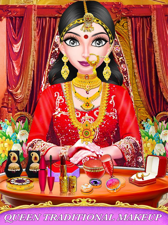 #4. Indian Royal Wedding Beauty (Android) By: Wedding Games