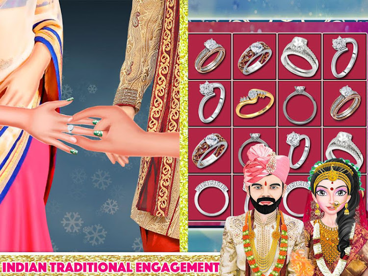 #5. Indian Royal Wedding Beauty (Android) By: Wedding Games