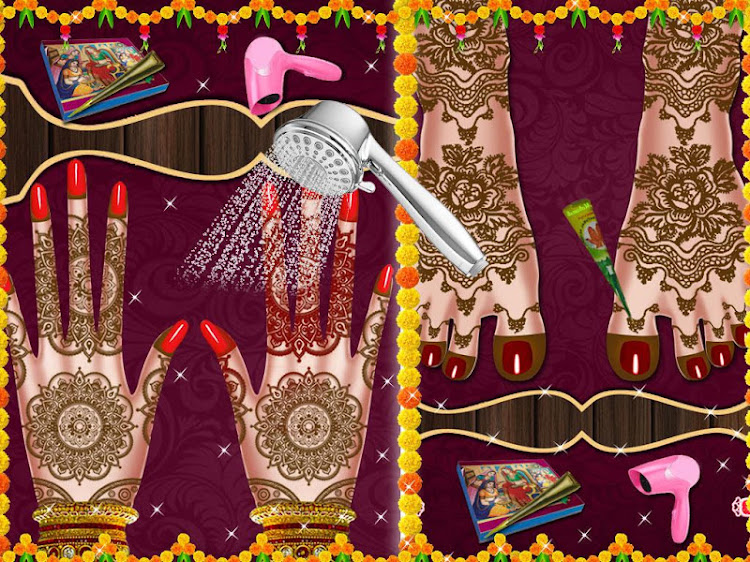 #8. Indian Royal Wedding Beauty (Android) By: Wedding Games