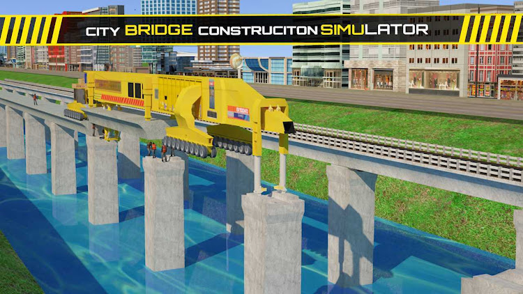 #2. City Construction Build Bridge (Android) By: Gamesoft Studios