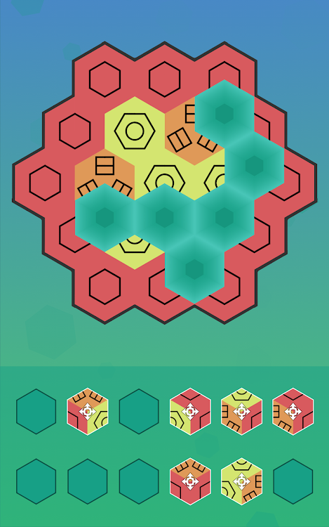 #2. Aurora Hex - Pattern Puzzles (Android) By: Final Game Studio