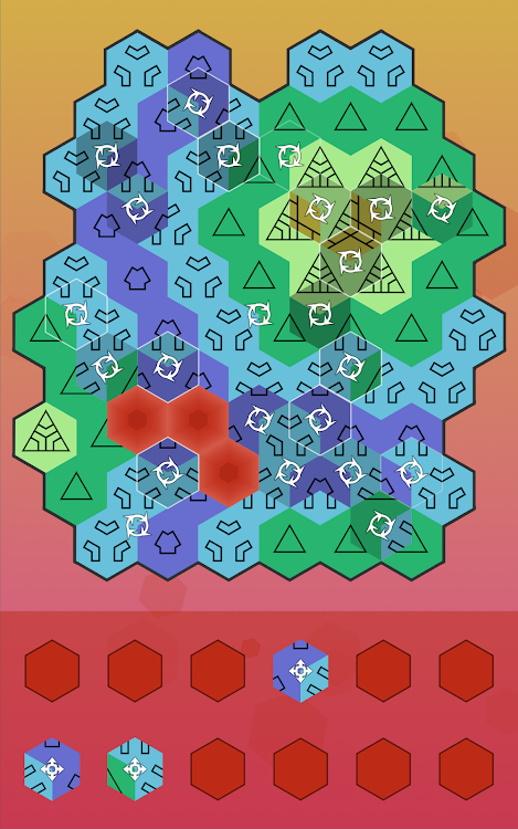 #5. Aurora Hex - Pattern Puzzles (Android) By: Final Game Studio