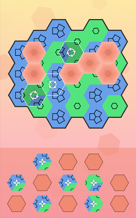 #9. Aurora Hex - Pattern Puzzles (Android) By: Final Game Studio