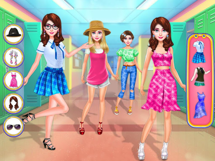 #6. High School Girl Day Life (Android) By: GameiFun - Educational games