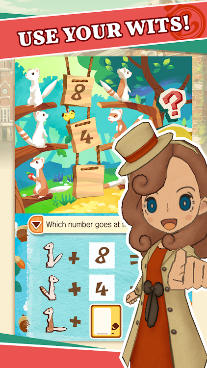 #2. Layton’s Mystery Journey (Android) By: LEVEL-5 Inc.