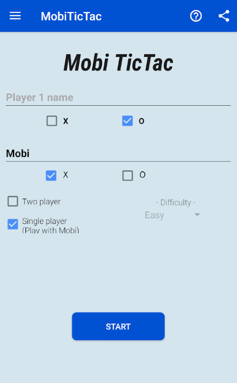#7. TicTacToe Game (Android) By: MobiSys