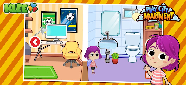 #3. PlayCity - APARTMENT town life (Android) By: Klee Games