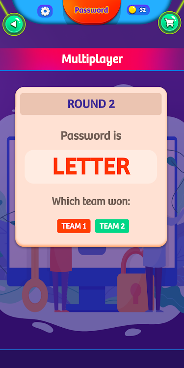 #4. Password Game - Party Games (Android) By: Xinora Technologies