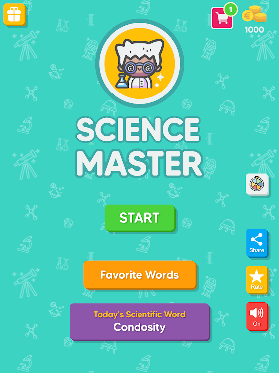 #9. Science Master - Quiz Games (Android) By: Eggies