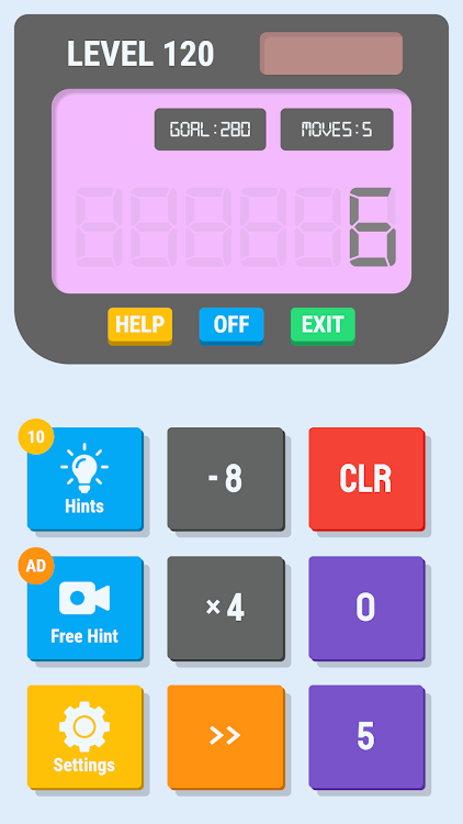 #4. Crazy Calculator Game (Android) By: Eggies