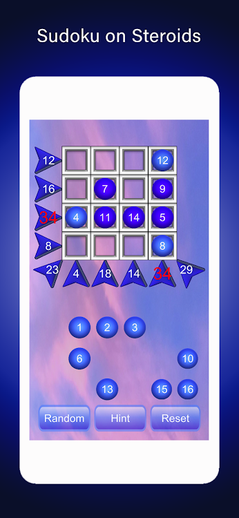 #3. Magic Hexagon - Mental Math (Android) By: Smarter Apps and Brain Games