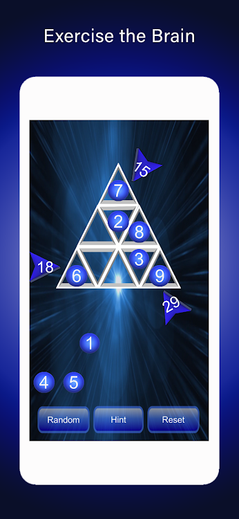 #4. Magic Hexagon - Mental Math (Android) By: Smarter Apps and Brain Games