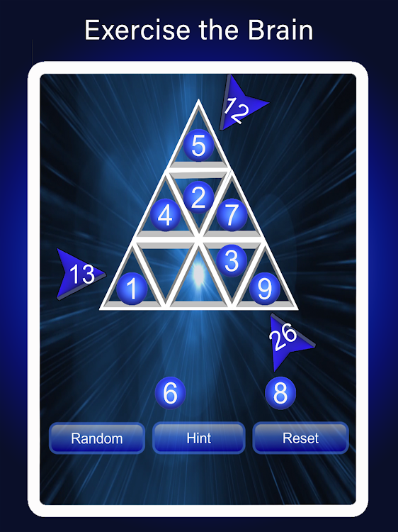 #7. Magic Hexagon - Mental Math (Android) By: Smarter Apps and Brain Games