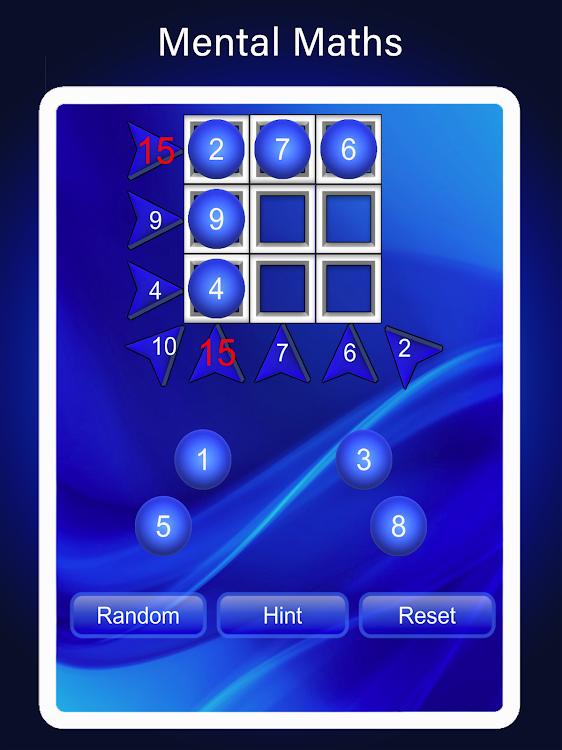 #8. Magic Hexagon - Mental Math (Android) By: Smarter Apps and Brain Games