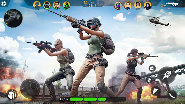 #4. Fps Offline Shooting Games (Android) By: Red Tiger Games