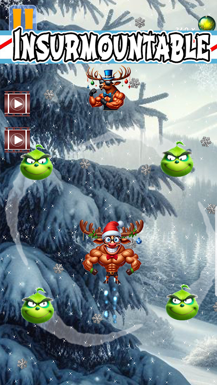 #3. Deer Dash: Christmas Chaos (Android) By: SvaGames