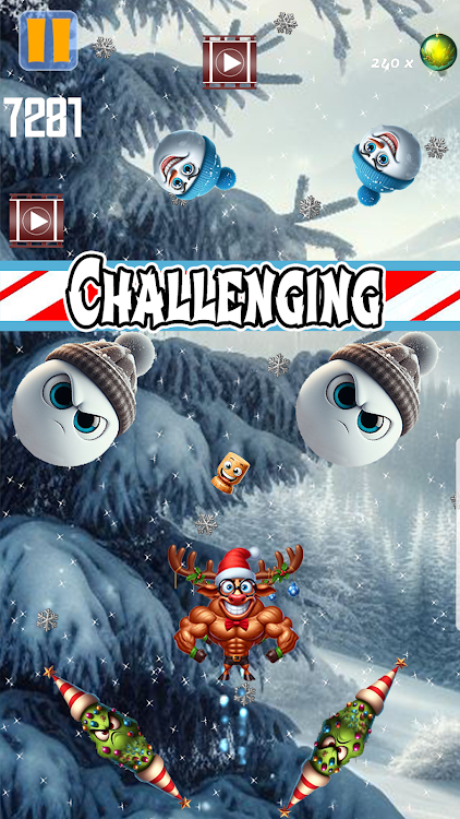 #5. Deer Dash: Christmas Chaos (Android) By: SvaGames