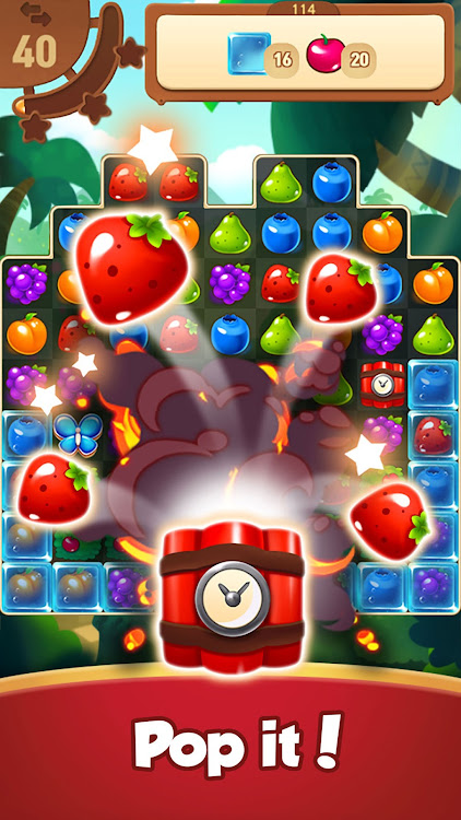 #6. Fruits Master - Match 3 (Android) By: SUPERBOX Inc