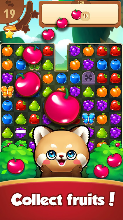 #7. Fruits Master - Match 3 (Android) By: SUPERBOX Inc