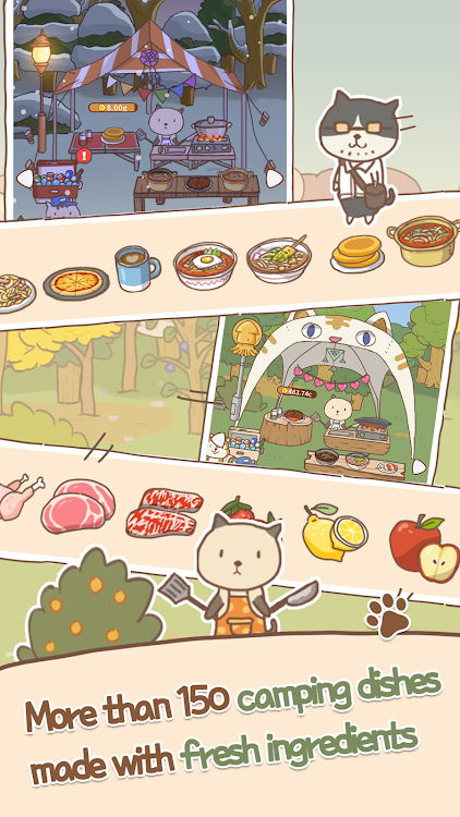 #3. Animal Camping: Idle Camp (Android) By: Buildup Studio