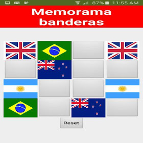 memorama banderas