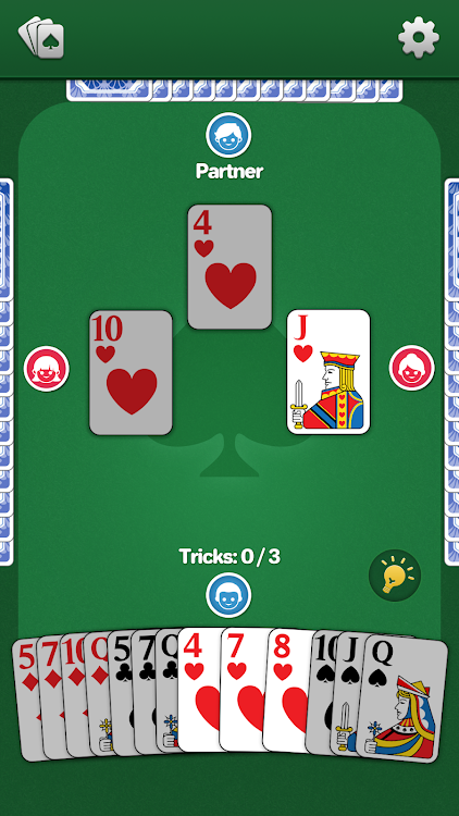 #2. Spades: Classic Card Game (Android) By: Card Games, Inc