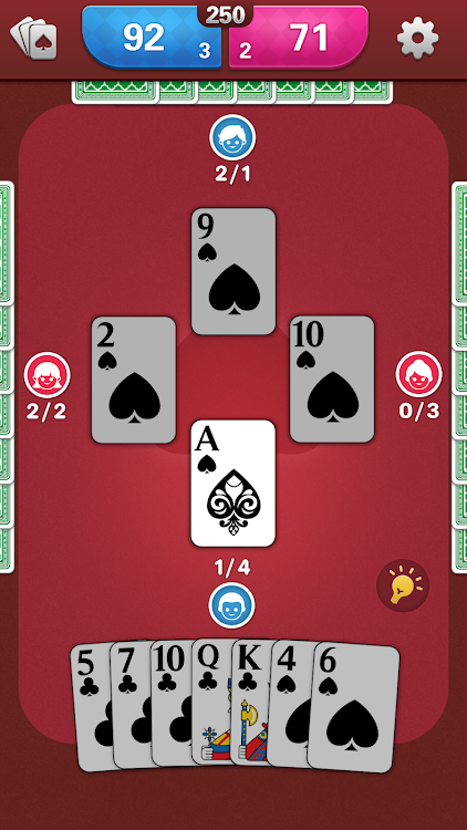 #4. Spades: Classic Card Game (Android) By: Card Games, Inc