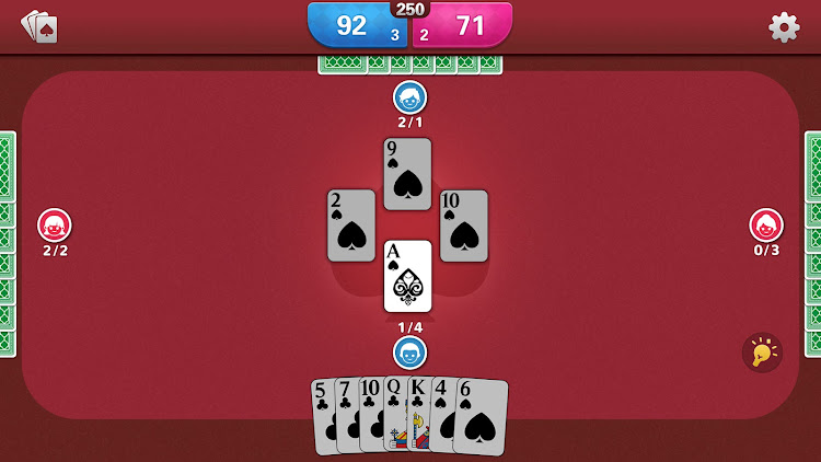 #8. Spades: Classic Card Game (Android) By: Card Games, Inc