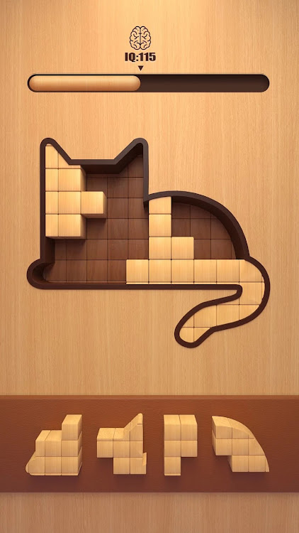 #2. Wood Shape - Tangram Puzzle (Android) By: Happy Games Co., Ltd.