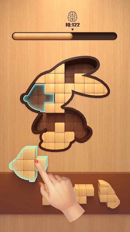 #5. Wood Shape - Tangram Puzzle (Android) By: Happy Games Co., Ltd.